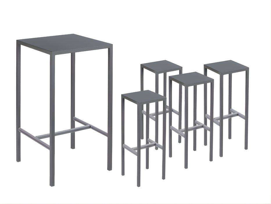 Kit Seaside Tavolo H110 4 Sgabelli