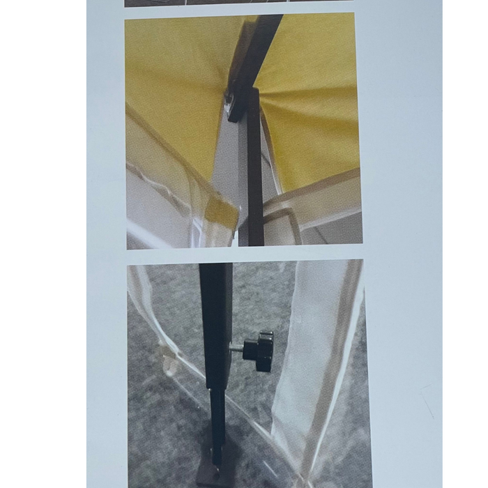 Ombrellone a palo centrale in legno Palladio standard Ø2,5 mt