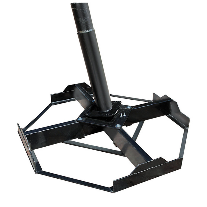 Ombrellone a palo centrale Capri Dark 5X6 mt