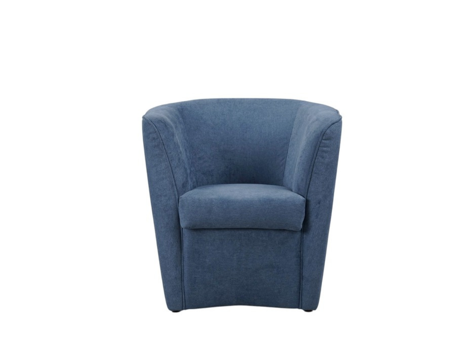 Poltroncina Valentina made in Italy in tessuto antimacchia o ecopelle