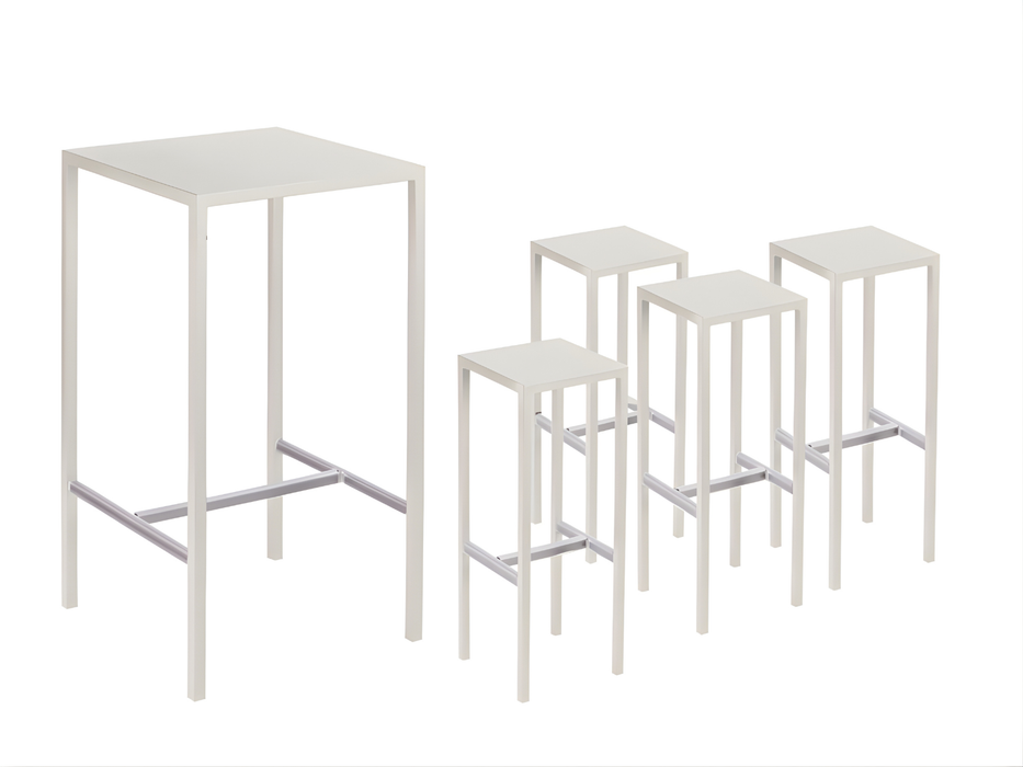 Kit Seaside Tavolo H110 4 Sgabelli