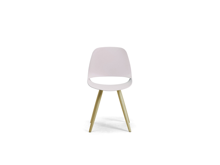 Sedia Cosmo con Gambe in Legno