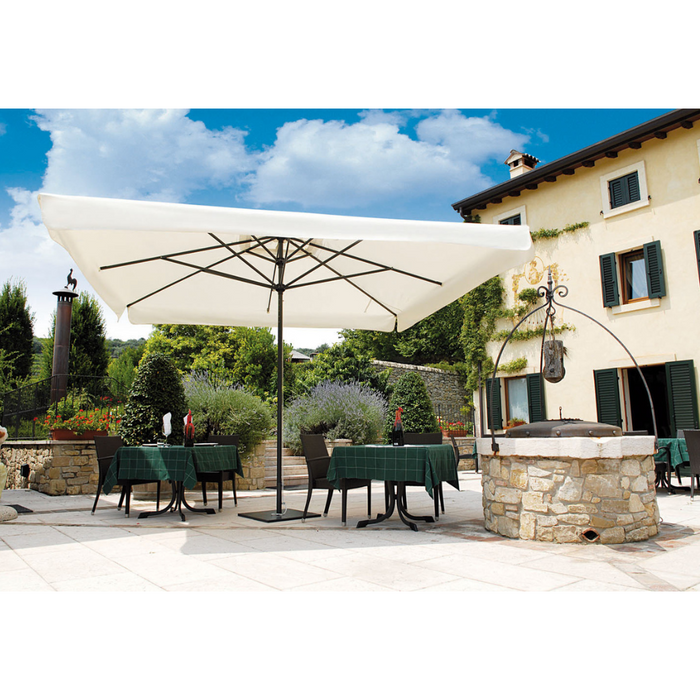 Ombrellone a palo centrale Leonardo Telescopic 4X4 mt