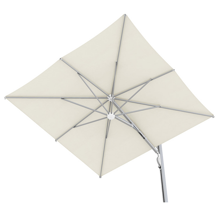 Ombrellone a palo laterale Astro Titanium 3,5X3,5 mt