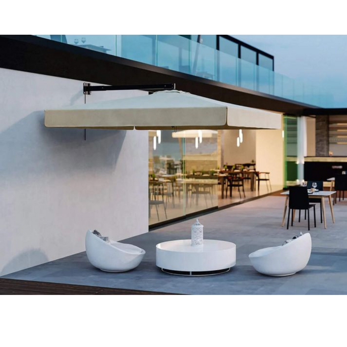 Ombrellone a parete Ombra wall 3X4 mt