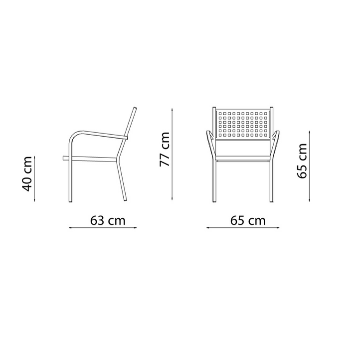 2 Poltrone Bassa Alice