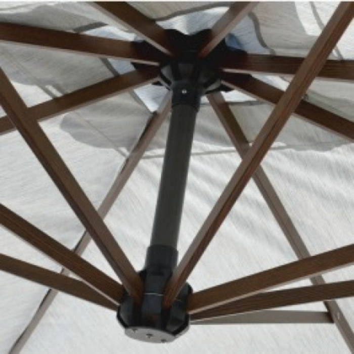 Ombrellone a palo laterale De Luxe Glamour 3X4 mt