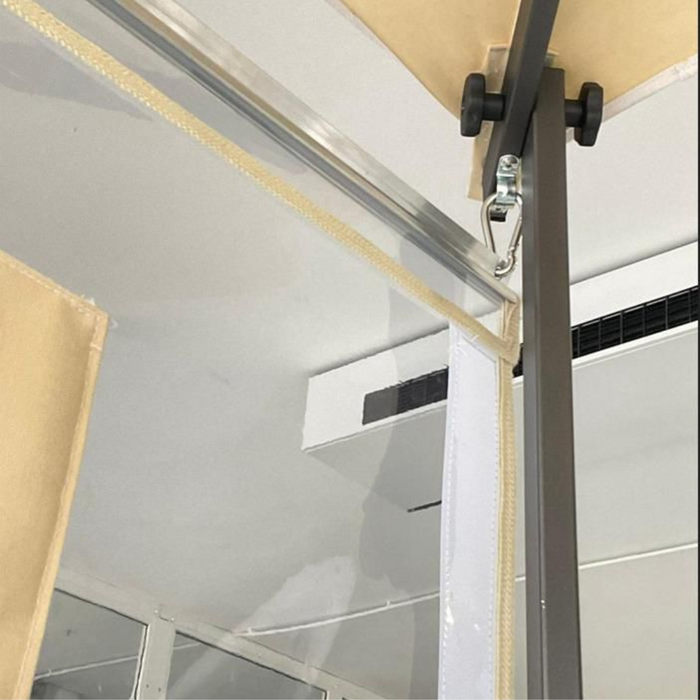 Chiusure in pvc Cristal trasparente per metro lineare