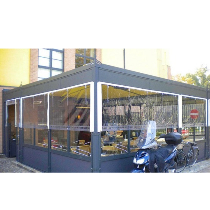 Chiusure in pvc Cristal trasparente per metro lineare