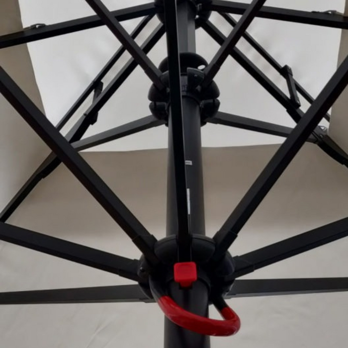 Ombrellone quadrato Push-up 3X3 MT Greenwood