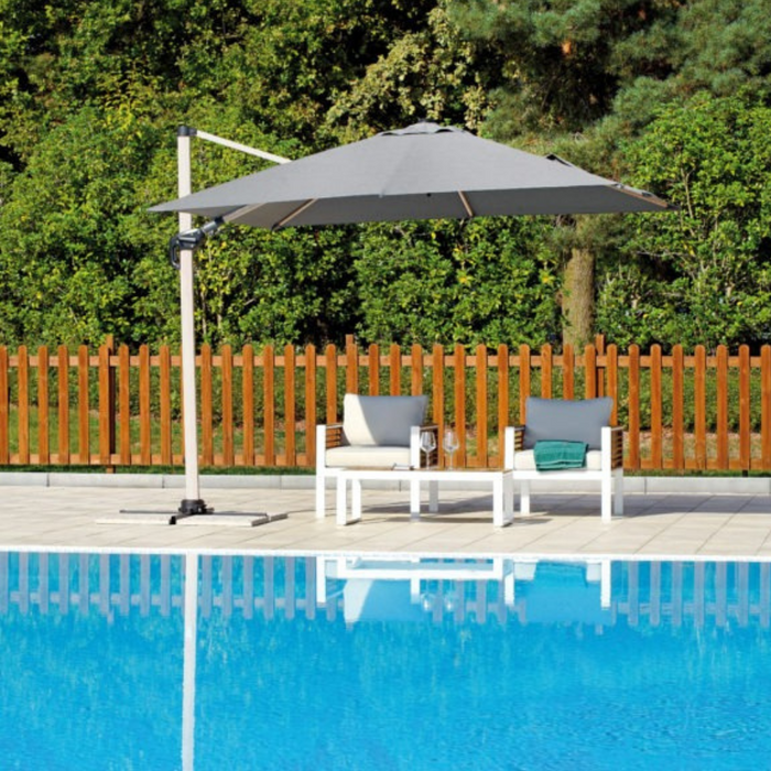 Ombrellone Quadrato 3X3 MT con tilt basculante Greenwood