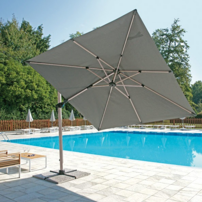 Ombrellone Quadrato 3X3 MT con tilt basculante Greenwood