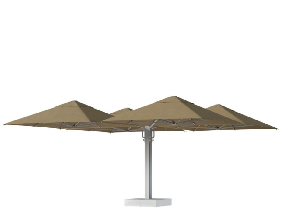 Ombrellone a braccio braccia K-Quattro 6X6 mt