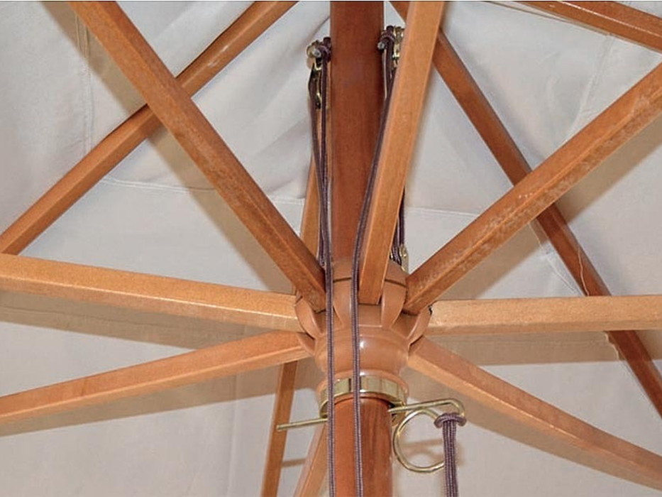 Ombrellone in legno rettangolare 3X4 MT Greenwood