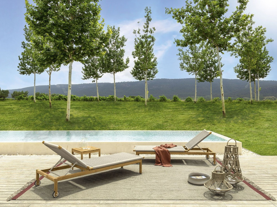 Lettino Dolcevita wood Talenti
