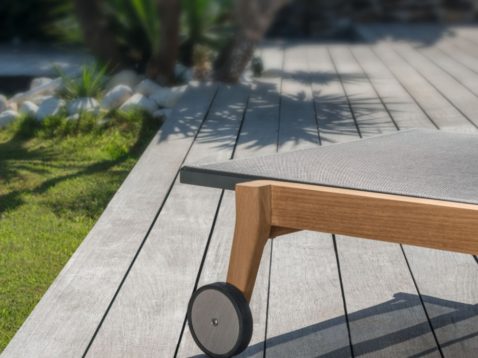 Lettino Moon teak Talenti