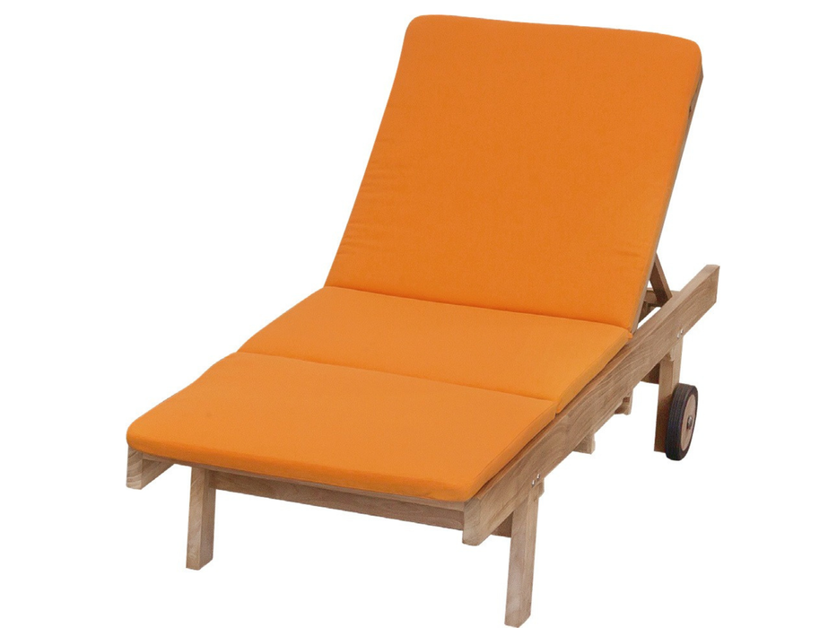 2 cuscini per lettino Classic Arancio Regarden