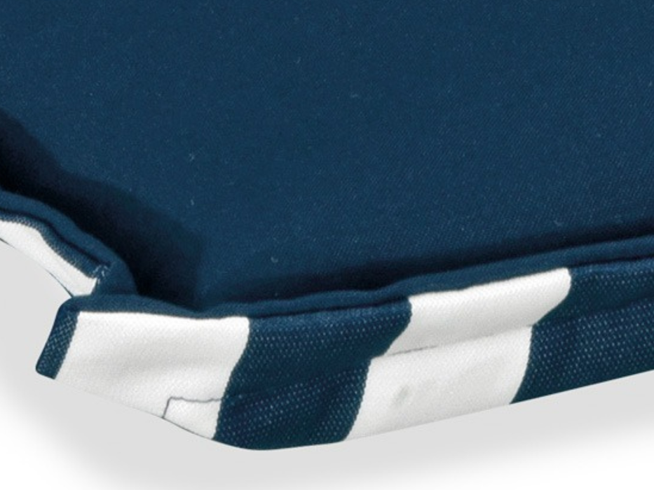 6 cuscini con volant per poltrona bassa Prestige Onda Blu Regarden