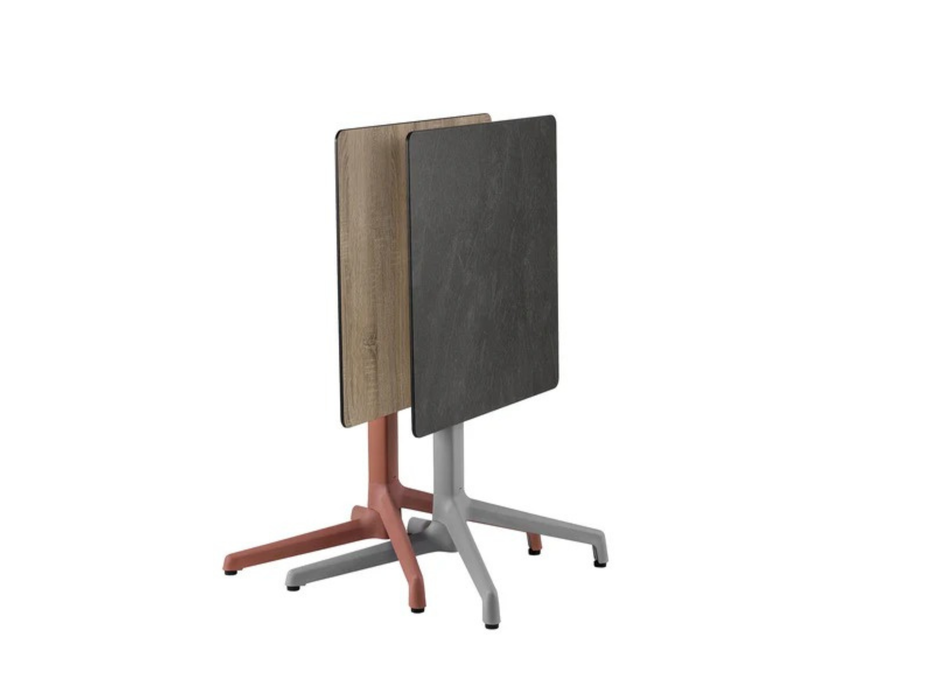 2 Piani tavolo HPL 70X70 Grosfillex