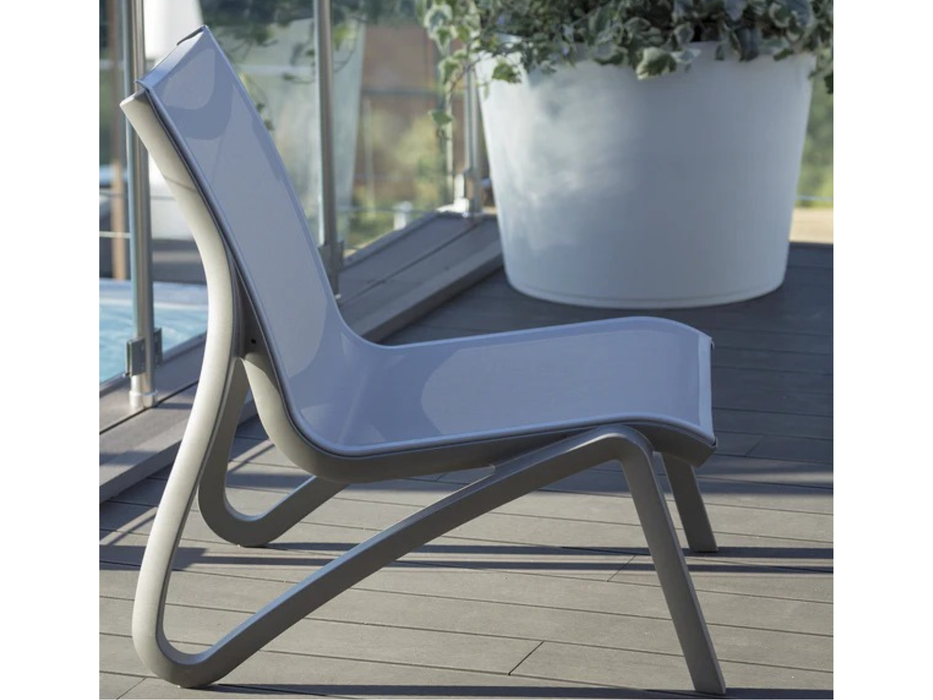4 Poltrone Lounge Sunset Grosfillex
