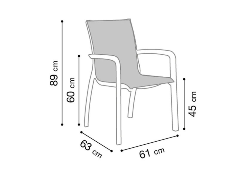 16 Poltrone Sunset Confort Grosfillex