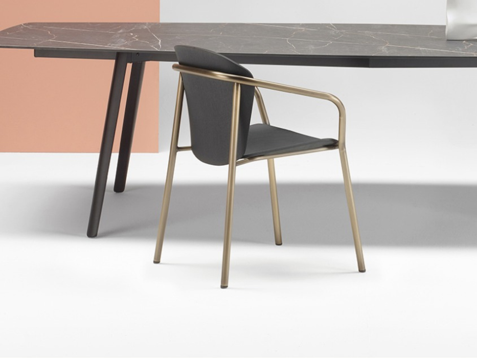 Poltrona Finn Metal Wood Scab