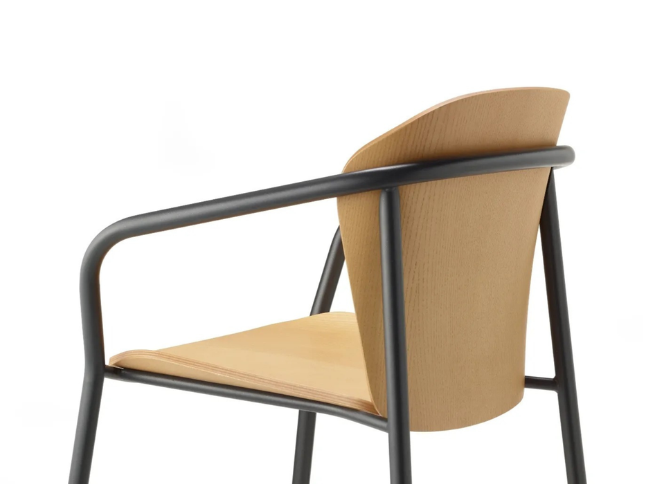 Poltrona Finn Metal Wood Scab