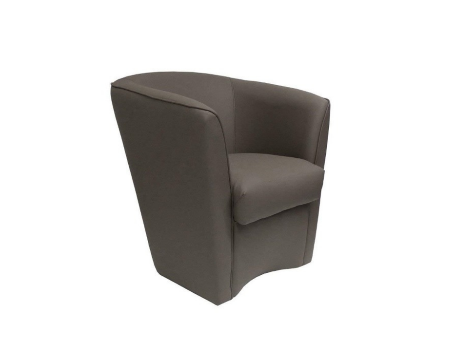 Poltroncina Valentina made in Italy in tessuto antimacchia o ecopelle