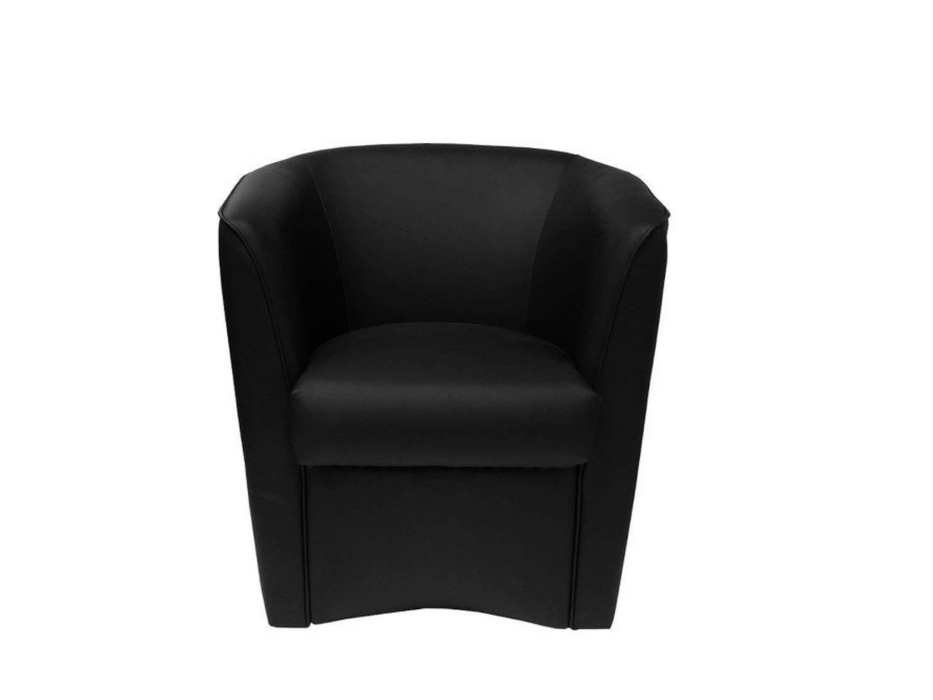 Poltroncina Valentina made in Italy in tessuto antimacchia o ecopelle