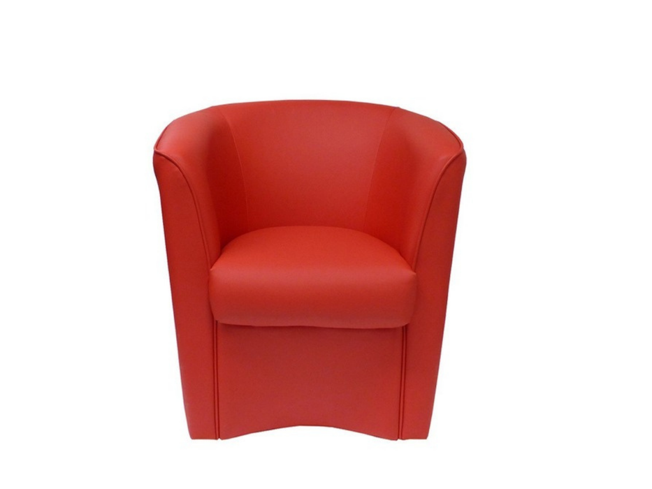 Poltroncina Valentina made in Italy in tessuto antimacchia o ecopelle