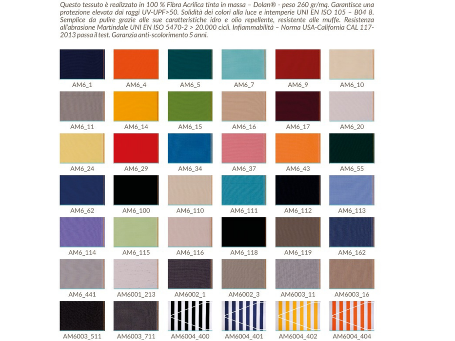Ombrellone professionale Pagoda Ø200 Ciccarese