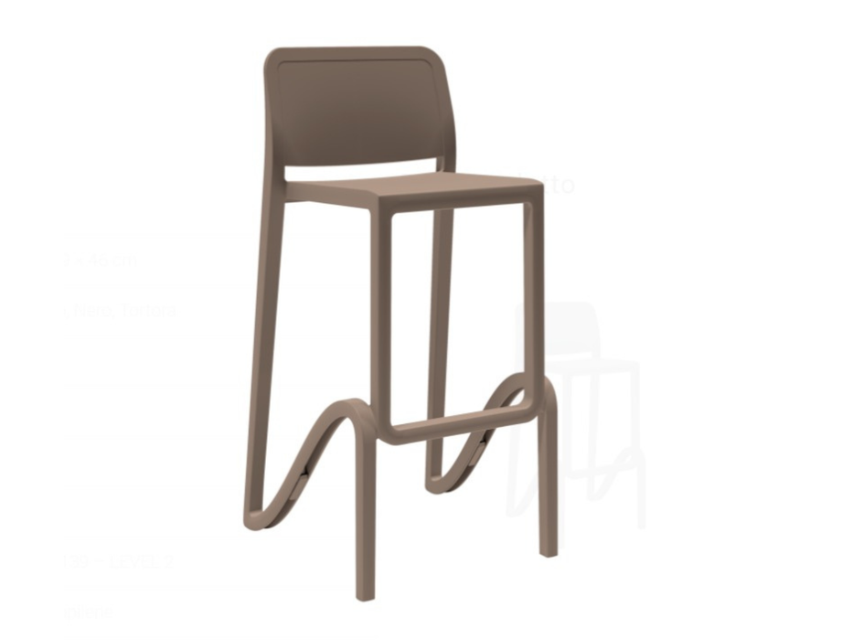 4 Sgabelli Giano 750 Areta