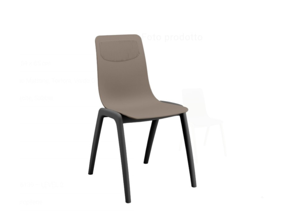 8 Sedie Dalia/R Areta