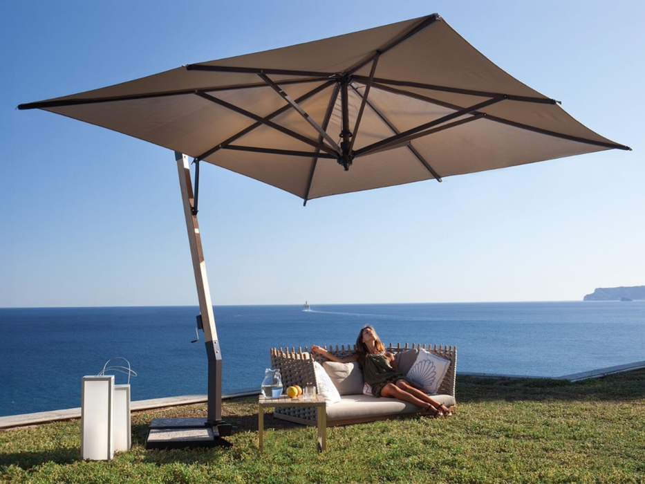 Ombrellone a palo laterale Capri 3X4 MT