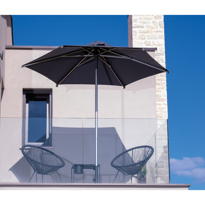 Ombrellone a palo centrale Lido Titanium 2X2 mt