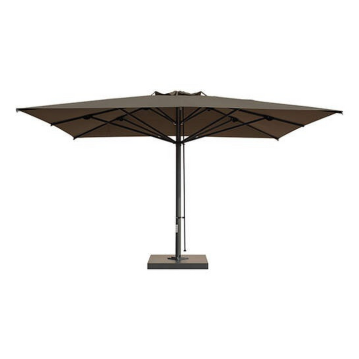 Ombrellone a palo centrale Capri Dark 3X4 mt
