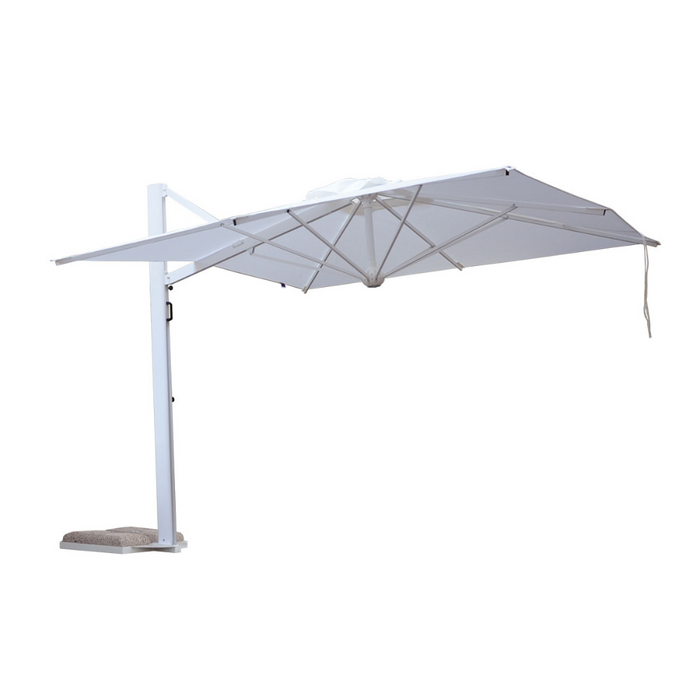 Ombrellone a palo laterale antracite Shadow Classic 3X4 mt