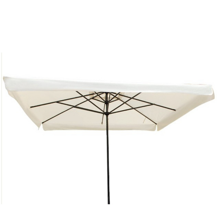 Ombrellone a palo centrale Corallo Glamour 3X3 mt