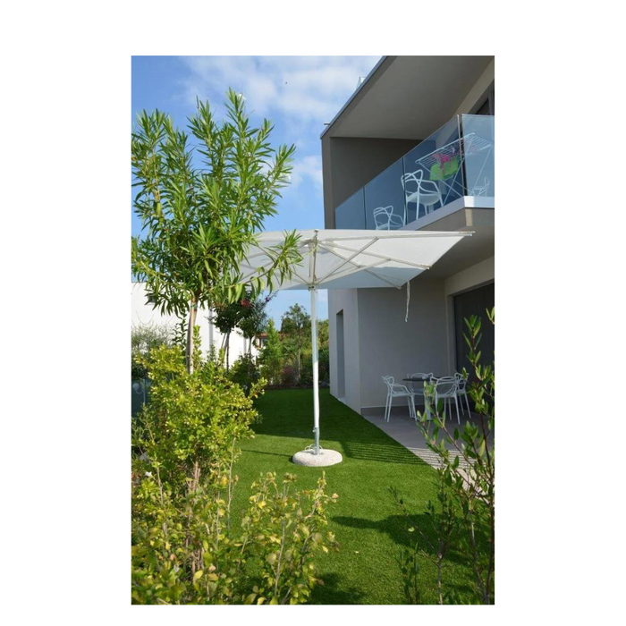Ombrellone a palo centrale antracite Corallo Classic 3X4 mt