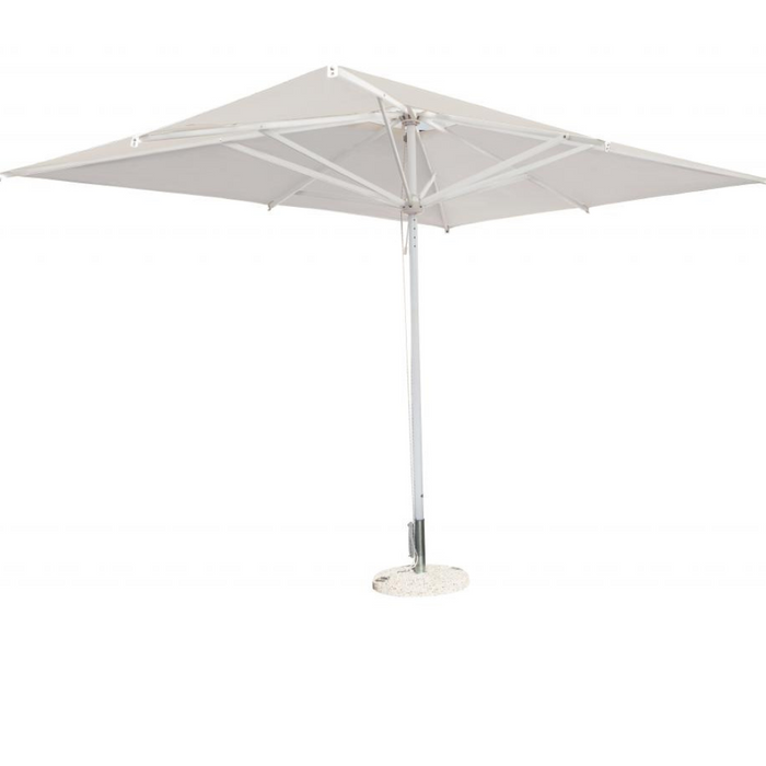 Ombrellone a palo centrale bianco Rimini Standard 3X4 mt
