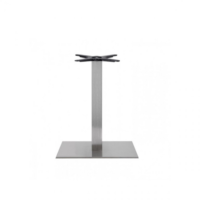 Base tavolo Tiffany satinato colonna quadrata 73h