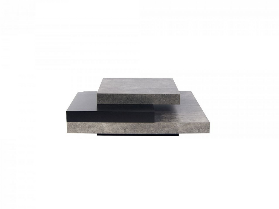 Tavolino caffè Slate quadrato 90 Temahome