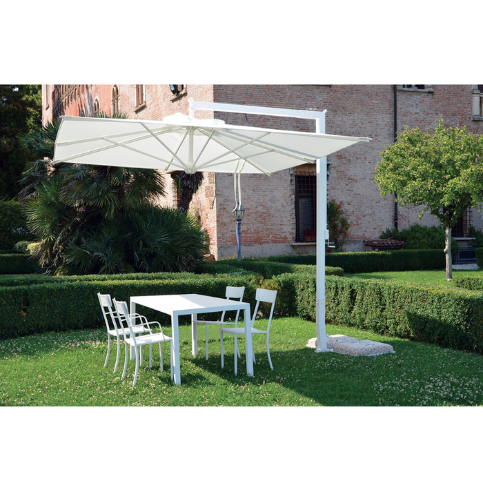 Ombrellone a palo laterale antracite Diffusion Classic 2X3 mt