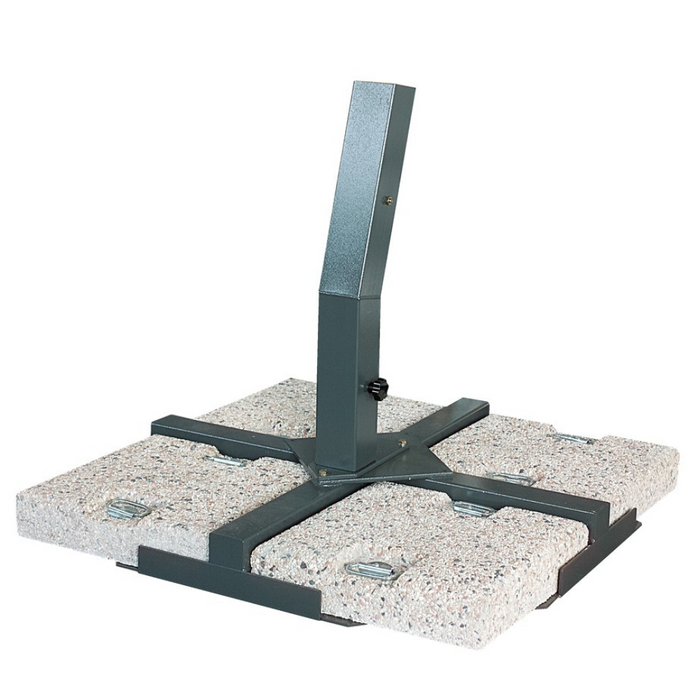 Ombrellone a palo laterale Leonardo 3,5X3,5 mt