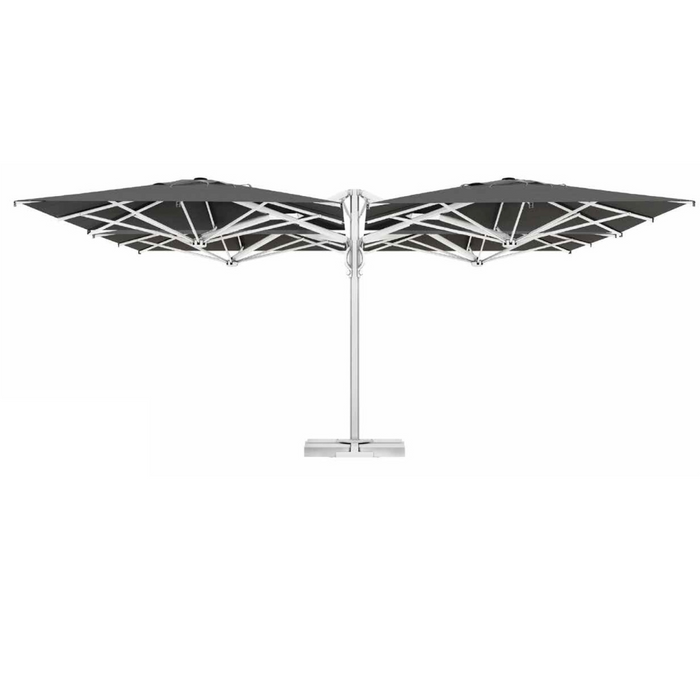 Ombrellone gigante a quattro braccia Starwhite 6X6 mt