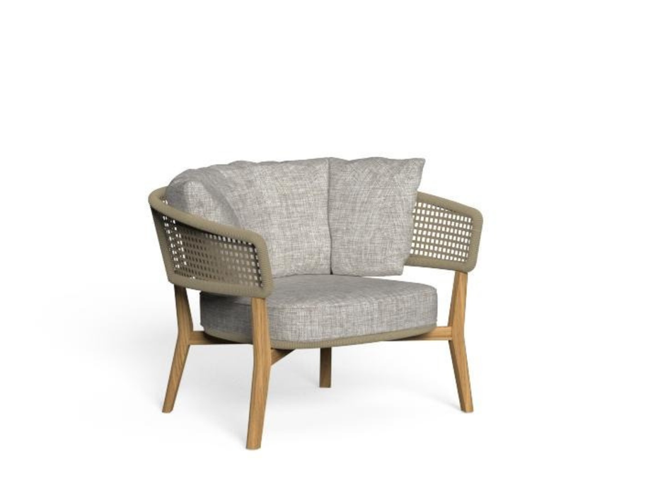 Poltrona living Moon teak Talenti