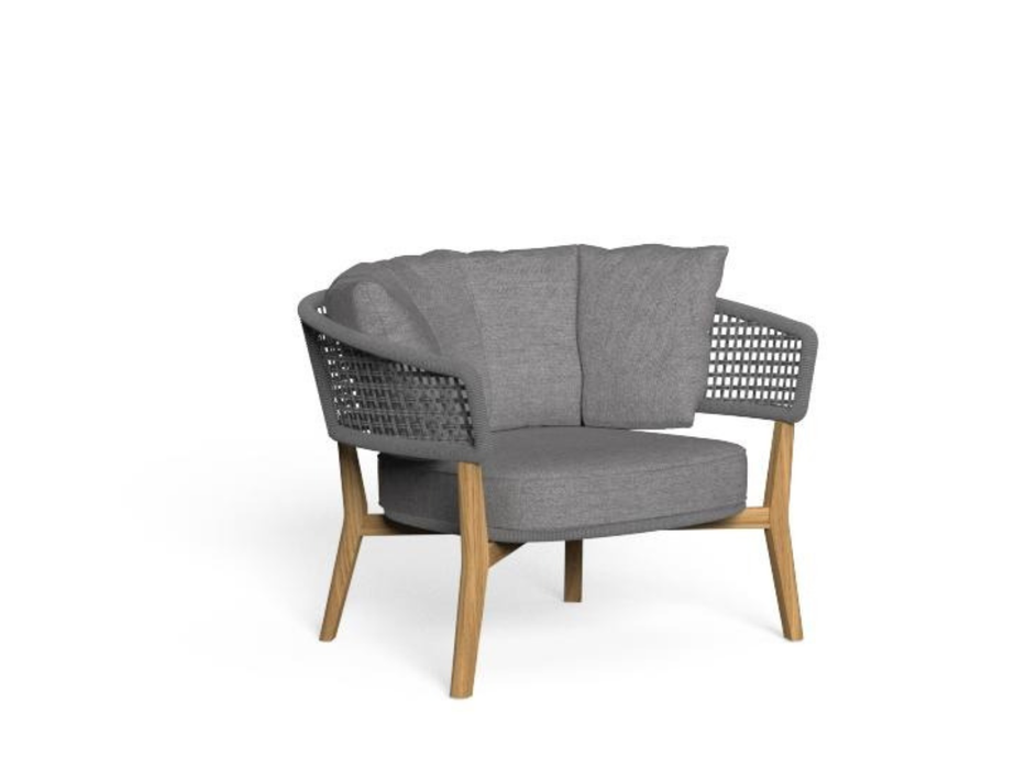 Poltrona living Moon teak Talenti