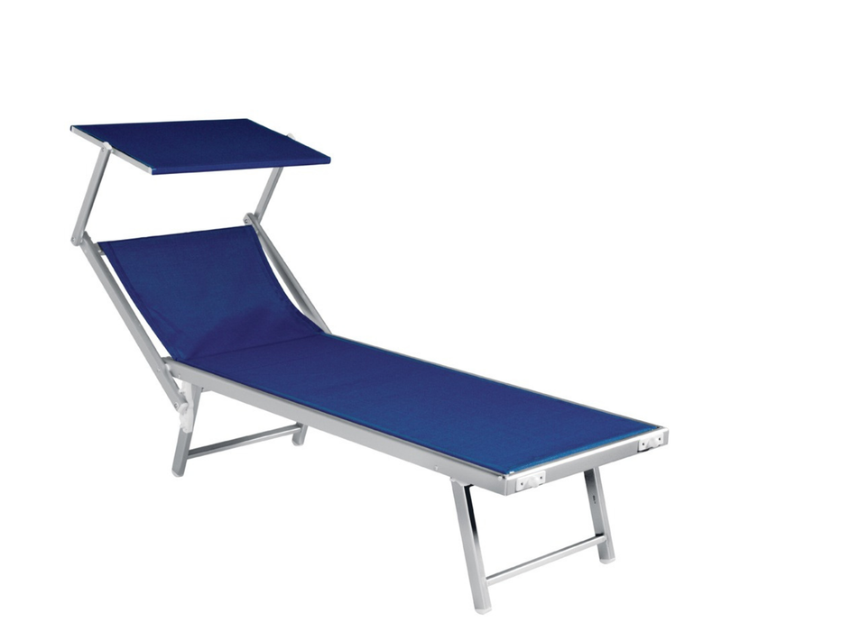 2 Lettini mare con tettuccio Greenwood