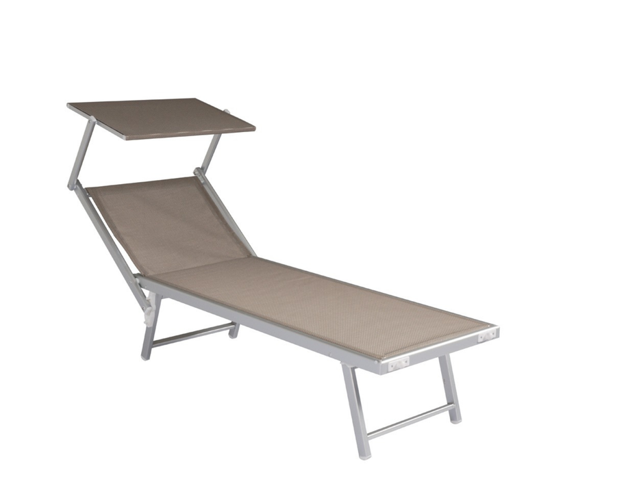 2 Lettini mare con tettuccio Greenwood